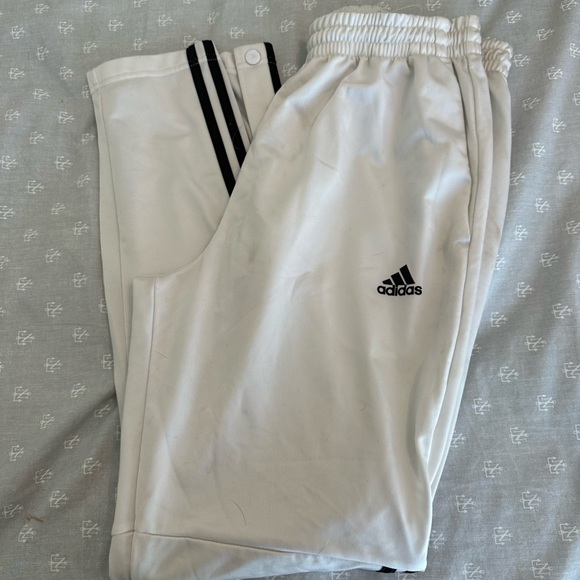 adidas Pants Mens White Adidas Track Pant Poshmark